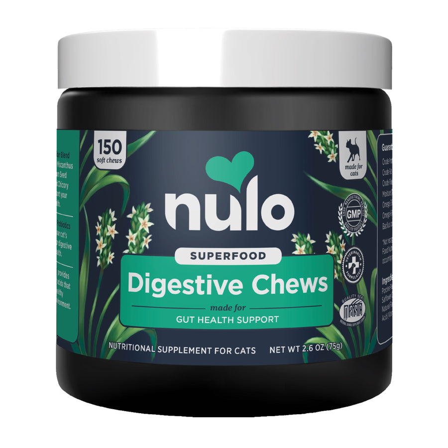 Nulo Superfood Digestive Soft Chew Supplements For Cats