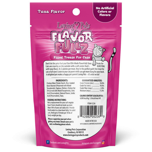 Loving Pets Flavorfullz Tuna Filled Cat Treats