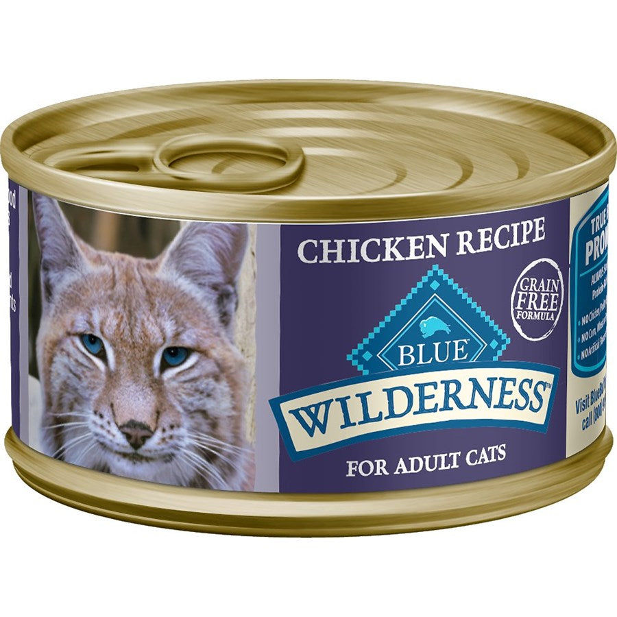 Blue Buffalo Wilderness Chicken Recipe Canned Cat Food