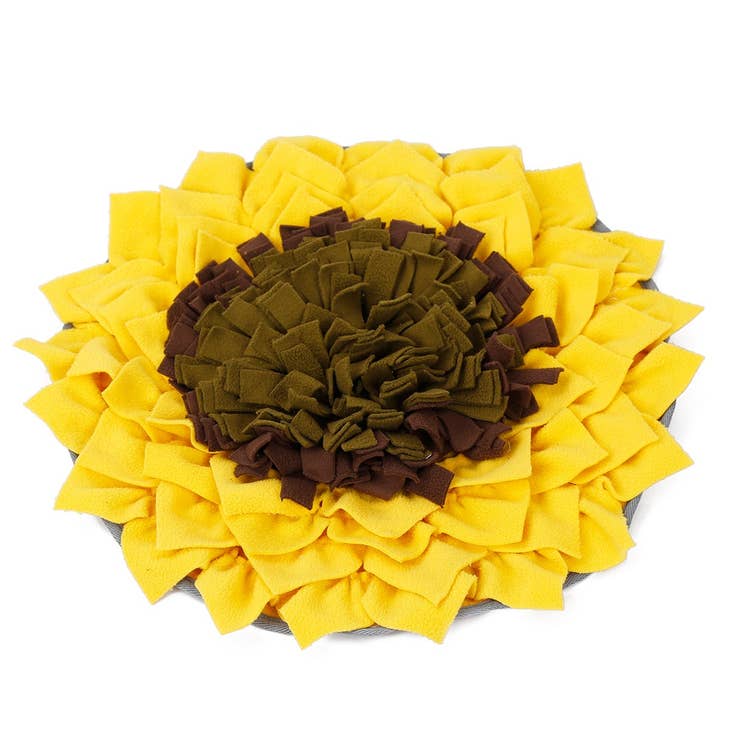 Injoya Sunflower Treat Dispensing Snuffle Mat