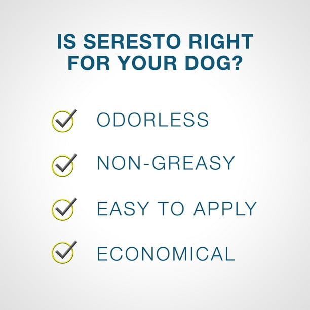 Seresto Flea and Tick Collar for Dogs