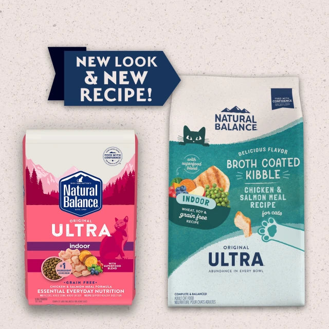 Natural Balance® Original Ultra® Indoor Grain Free Chicken & Salmon Meal Recipe Dry Cat Food