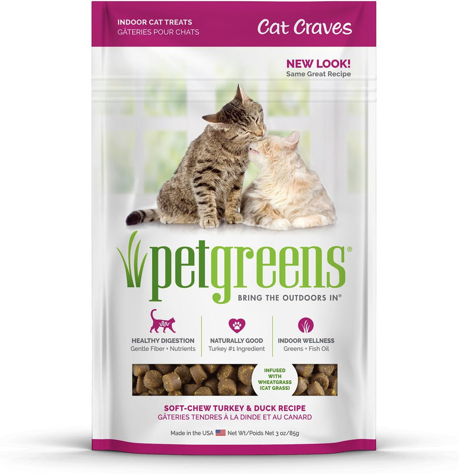 Pet Greens Turkey & Duck Semi-Moist Cat Treats