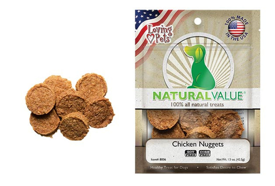 Loving Pets Chicken Nugget Dog Treats