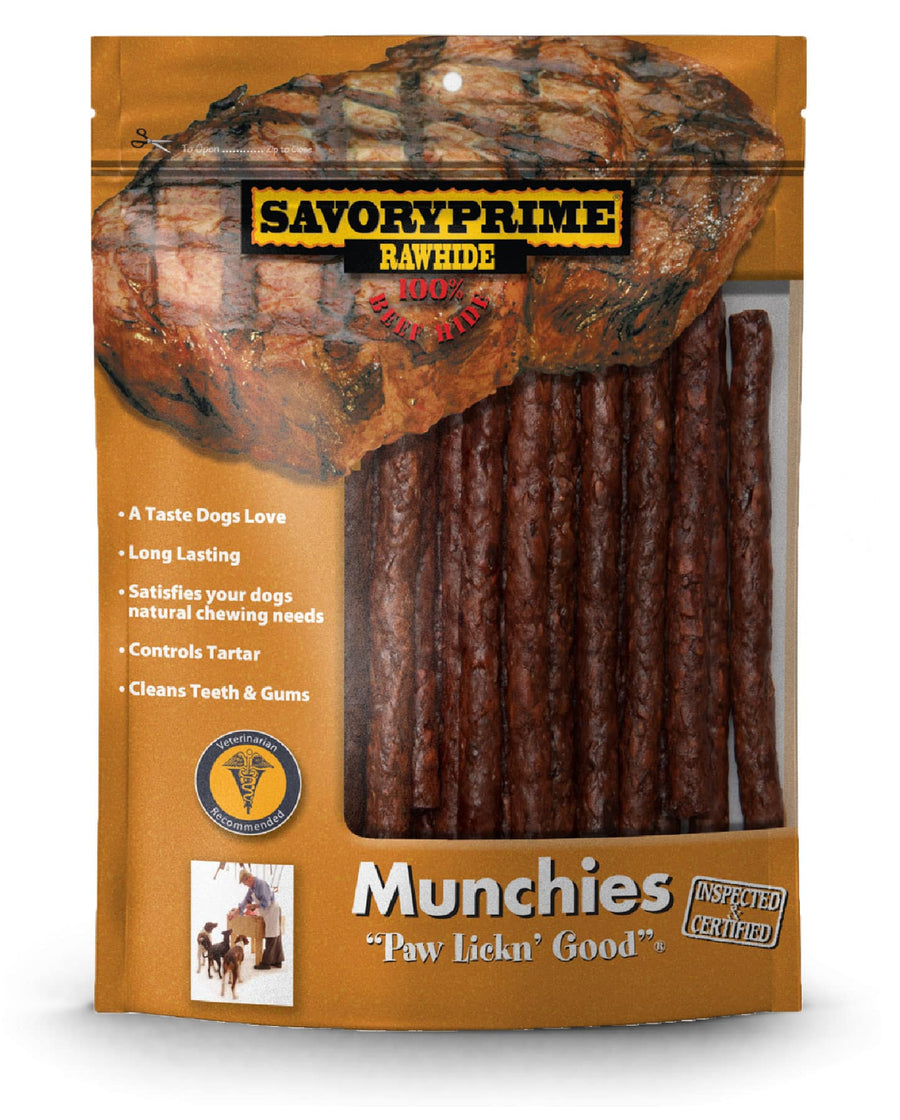 Savory Prime Beef Munchie Sticks Dog Treats