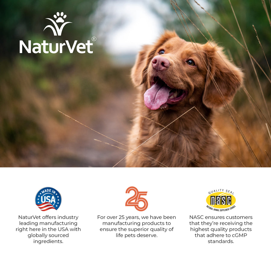 NaturVet  All-in-One 4-IN-1 Support Dog Multivitamin Dog Soft Chews