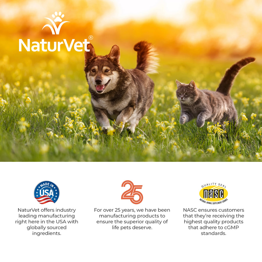 NaturVet Aller 911 Allergy Aid Formula Powder with Antioxidants