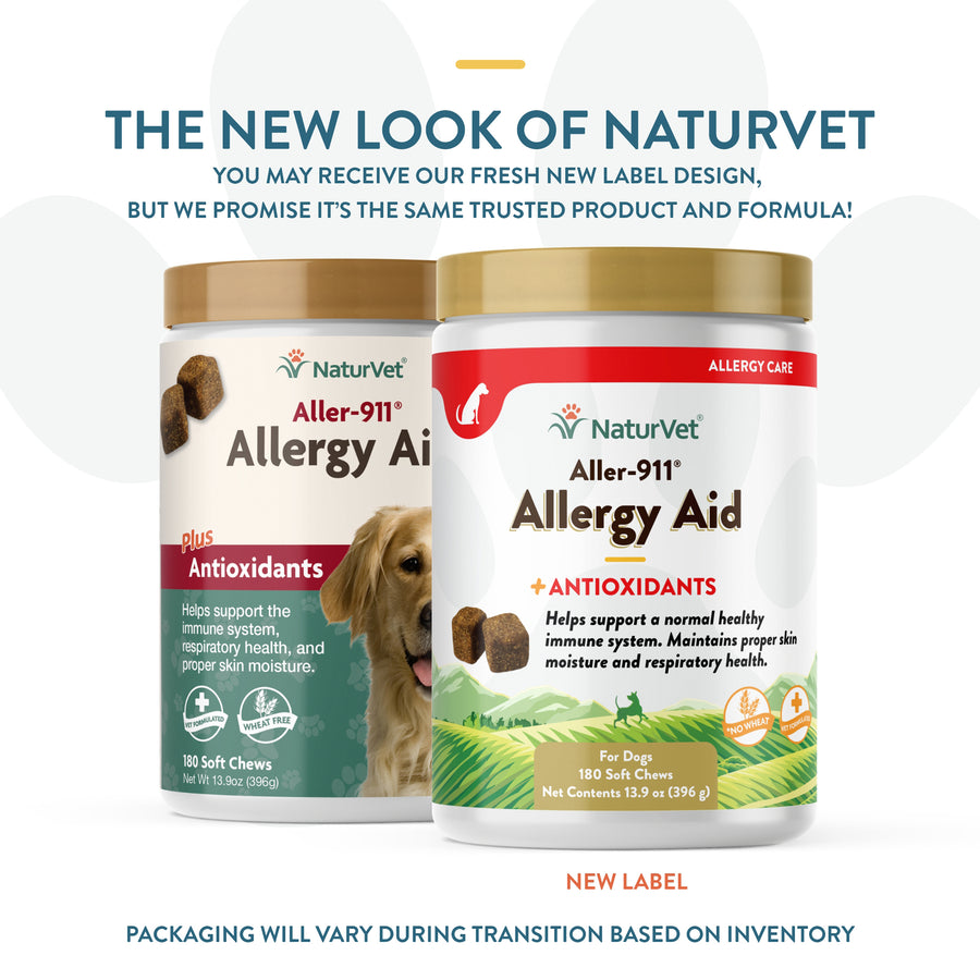 NaturVet Aller-911 Allergy Aid Chews