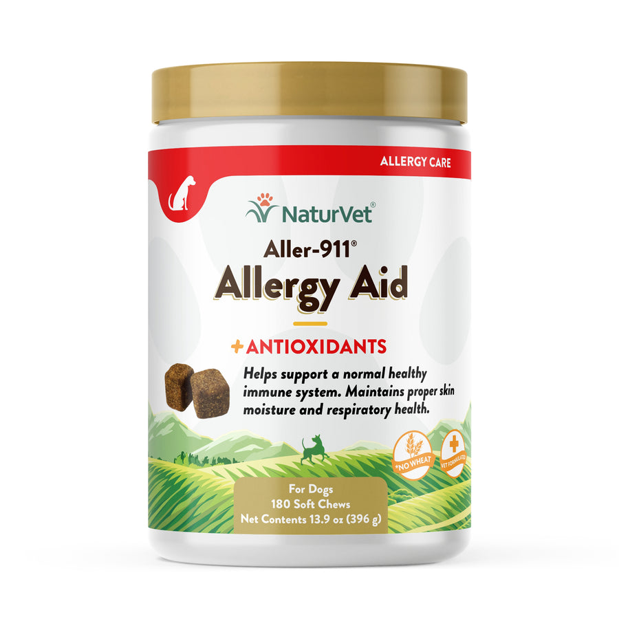 NaturVet Aller-911 Allergy Aid Chews