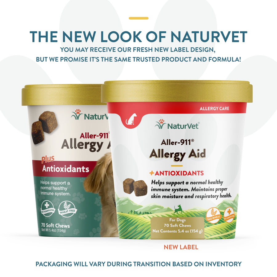 NaturVet Aller-911 Allergy Aid Chews