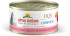 Almo Nature Complete Salmon & Apple Canned Cat Food 2.47oz, Front Can