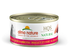 Almo Nature HQS Chicken and Chicken Liver 70g Front Can