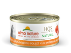 Almo Nature Natural Chicken & Pumpkin Canned Cat Food 70g, Front Can