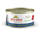 Almo Nature Natural Tuna & Clams Canned Cat Food 70g, Front Can