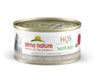 Almo Nature Natural Tuna & Whitebait Smelt Canned Cat Food 70g, Front Can