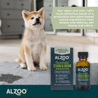 Alzoo Concentrated Stain and odor remover refill is an effective blend of a probiotics and plant-based active ingredients that attack and destroy pet stains and odor.