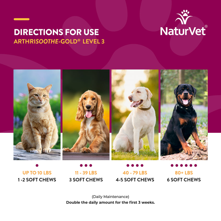 NaturVet Artrisoothe Gold Chews