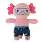Spot Axolotl In Swimwear Plush Dog Toy.