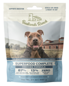 Badlands Ranch Superfood Complete 24 oz package Chicken Formula Front