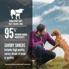 95% Premium Animal Ingredients.