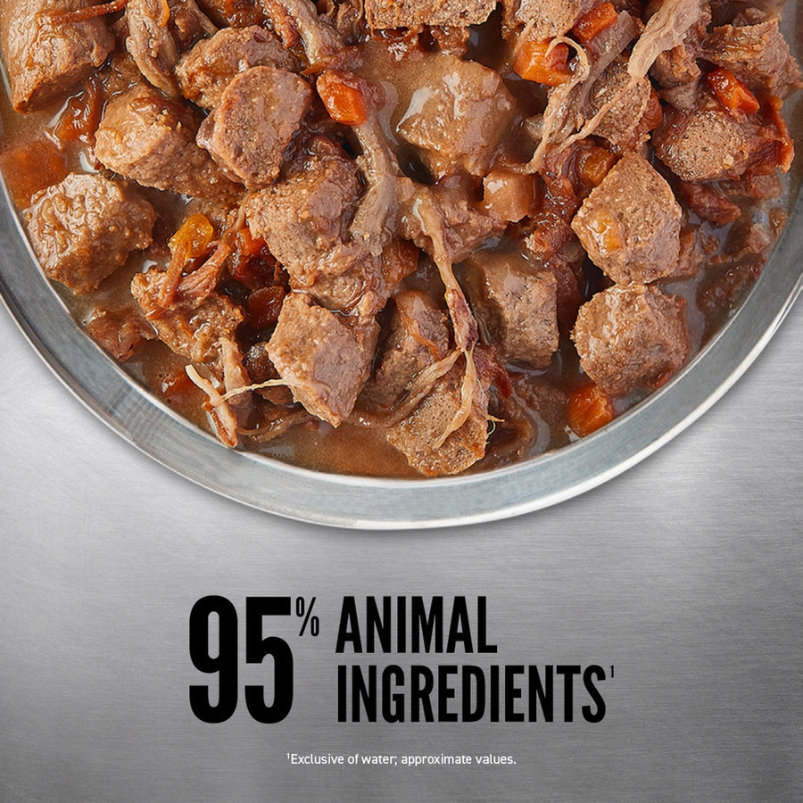 95% Animal Ingredients.