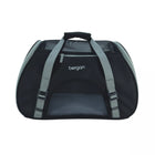Bergan Pet Comfort Carrier Black with Grey. 