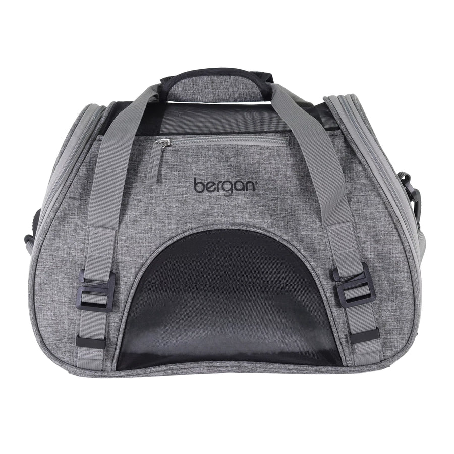 Bergan Pet Comfort Carrier Heather Grey. 