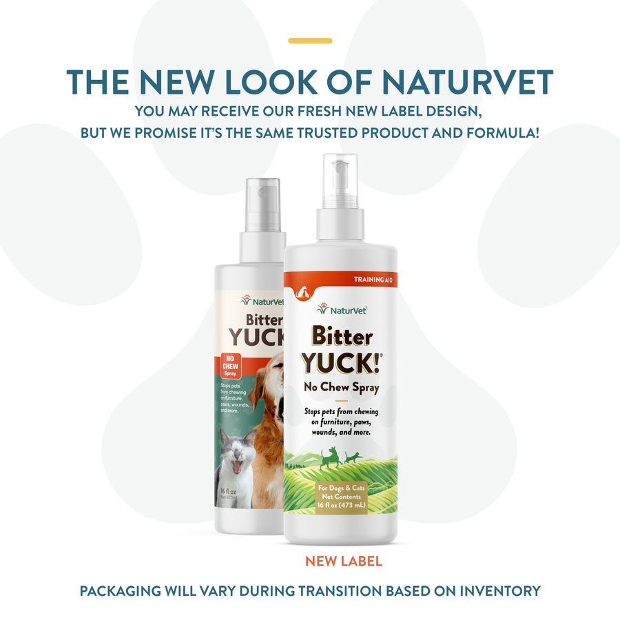 NaturVet Bitter Yuck! No Chew Spray for Dogs and Cats