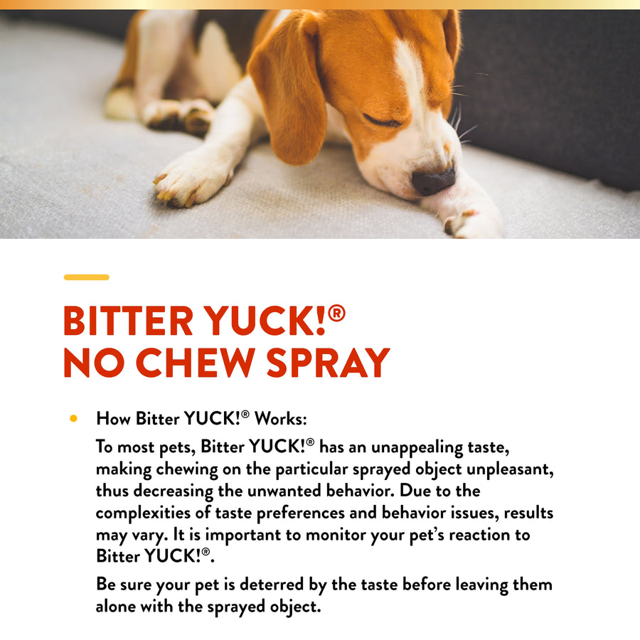 NaturVet Bitter Yuck! No Chew Spray for Dogs and Cats