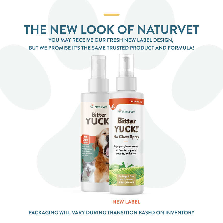 NaturVet Bitter Yuck! No Chew Spray for Dogs and Cats