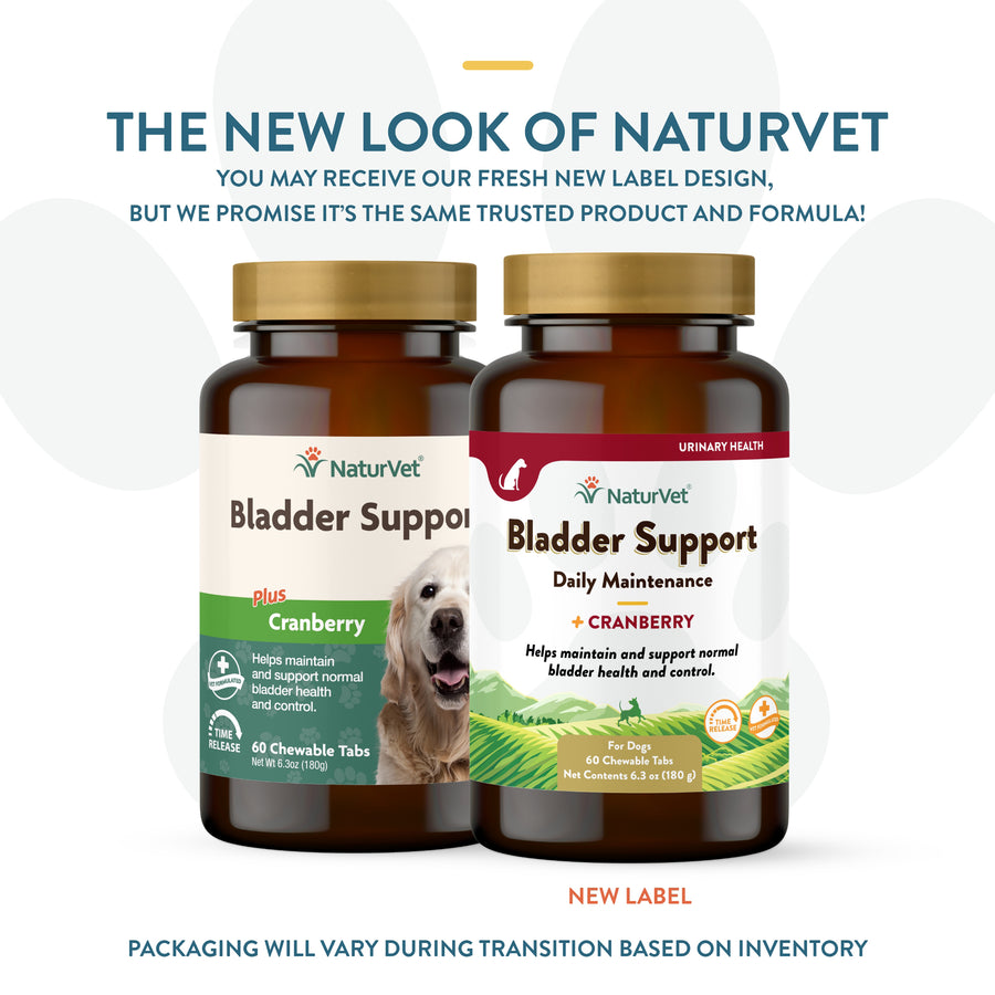 NaturVet Bladder Support Plus Cranberry Chewable Tabs for Dogs