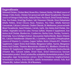 Ingredients of Blue Buffalo Life Protection Formula Natural Chicken & Brown Rice Recipe Adult Toy Breed Dry Dog Food 4lbs