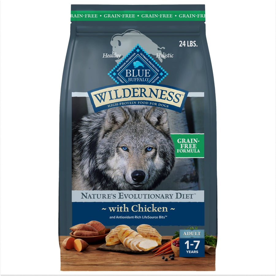 Blue Buffalo Wilderness High Protein Chicken Recipe Adult Dry Dog Food
