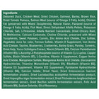Ingredients for Blue Buffalo Wilderness High Protein Duck Recipe Dry Dog Food 4.5 lb