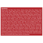 Ingredients of Blue Buffalo Wilderness Rocky Mountain Bison High Protein Recipe Adult Dry Dog Food 4.5 lbs