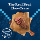 Deboned Beef is the first ingredient in Blue Buffalo Wilderness Rocky Mountain Red Meat High Protein Recipe Large Breed Adult Dry Dog Food 