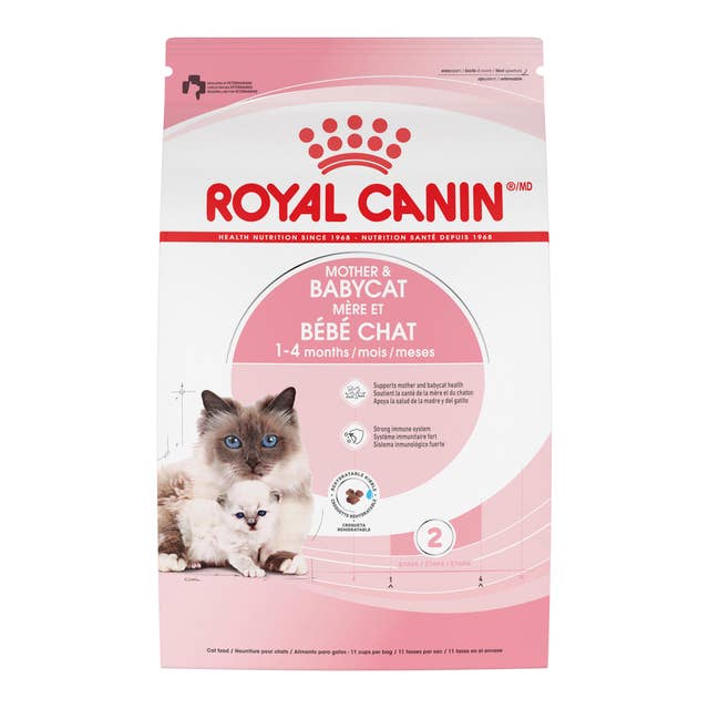 Bradshaw Animal Shelter Royal Canin Mother and Baby Kitten Dry Cat Food Front Packet