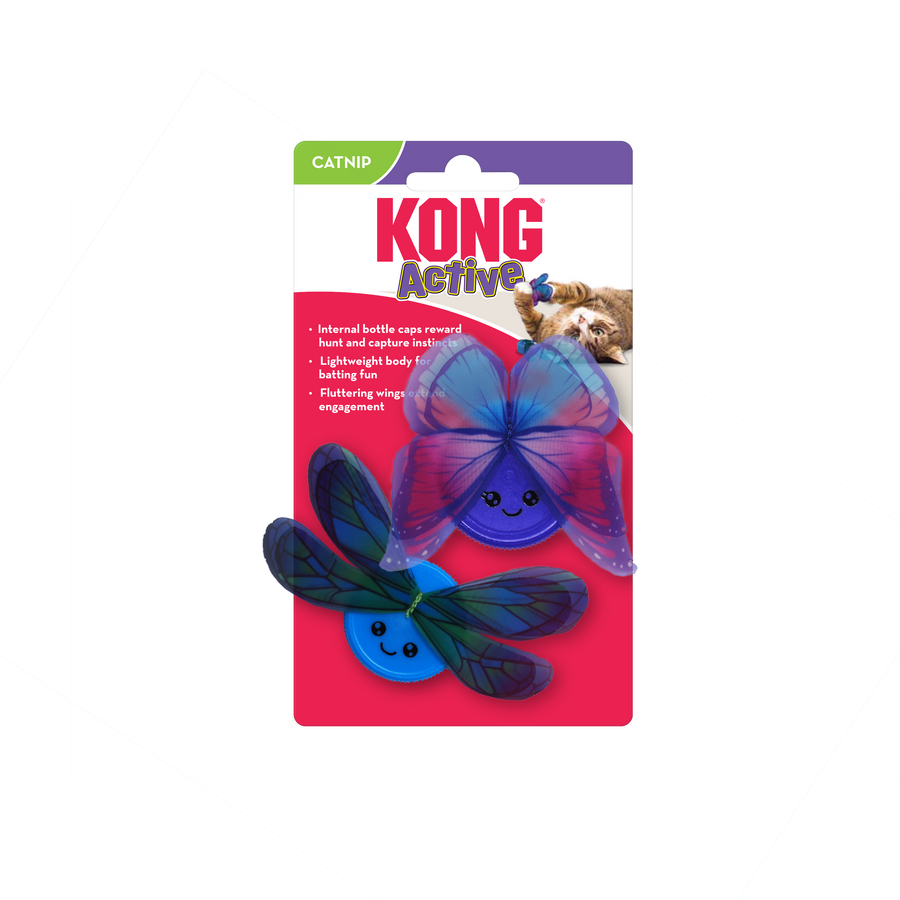 KONG Active Capz 2-Pack Cat Toy