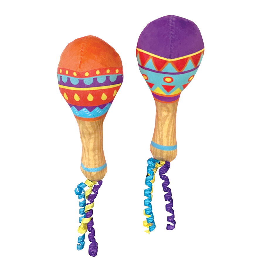 KONG Scrattles Acoustix 2 Pack Cat Toy