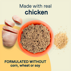 Made with Real Chicken , formulated without soy, corn, wheat or soy Canidae All Life Stages Chicken and Rice Canned Dog Food