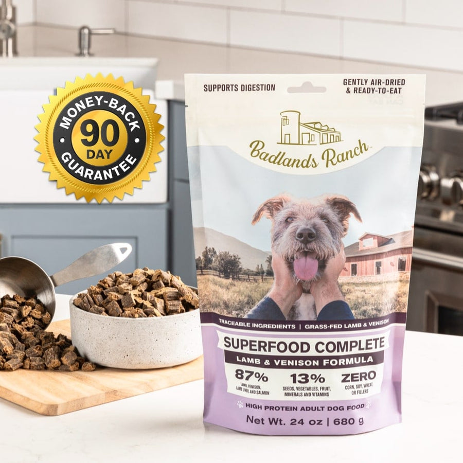 Badlands Ranch Air-Dried Superfood Complete Lamb & Venison Formula Dog Food