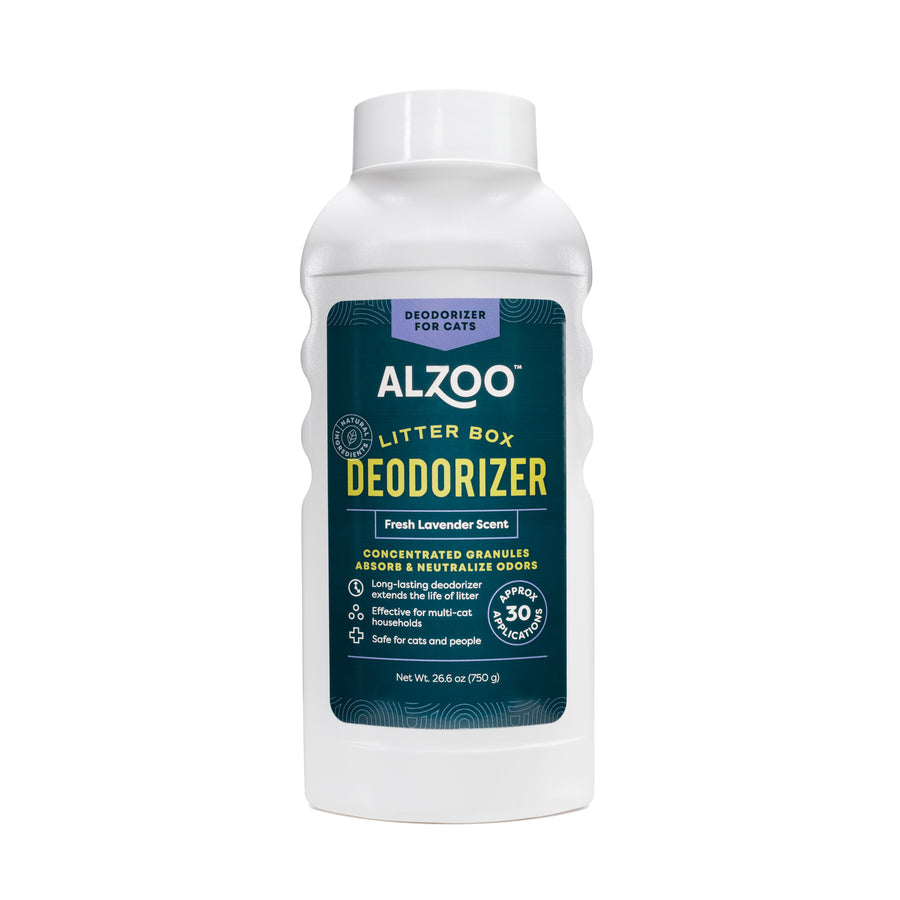 Alzoo Litter Box Deodorizer Fresh Lavender Scent