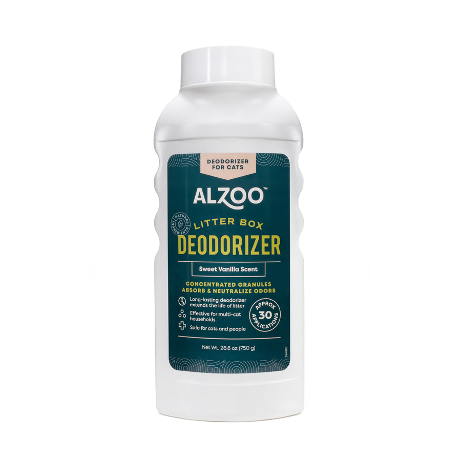 Alzoo Litter Box Deodorizer Sweet Vanilla Scent