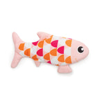 Pink variant with orange accents of Catit Groovy Fish Cat Toy