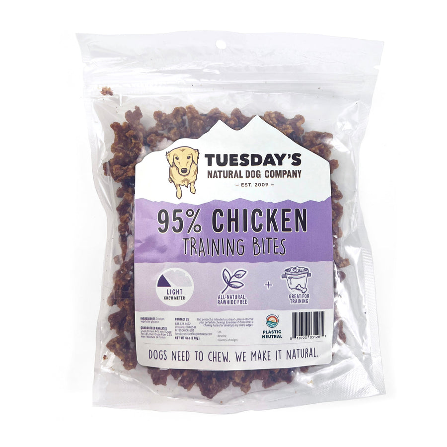 Tuesday's Natural Dog Company Chicken Dog Training Treats