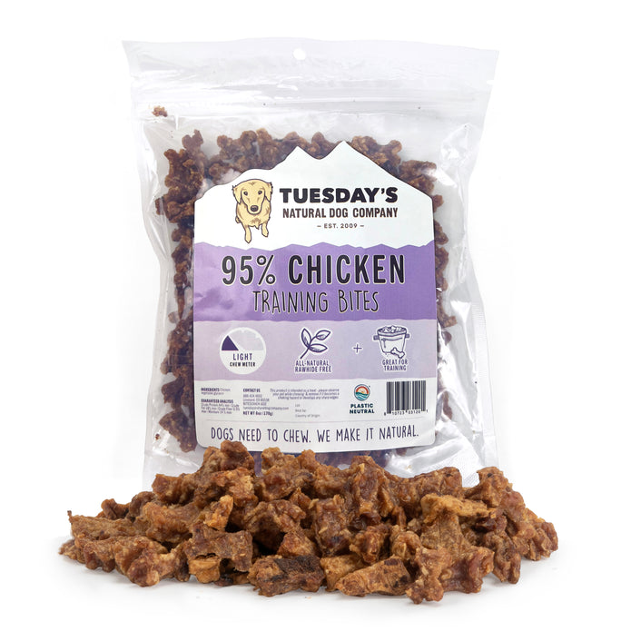 Tuesday's Natural Dog Company Chicken Dog Training Treats