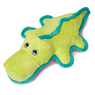 Chomper Gladiator Tuff Alligators Dog Toy Green