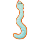 Chomper Tough Snake Dog Toy Blue