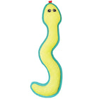 Chomper Tough Snake Dog Toy Green