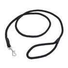 Coastal Rope Dog Leash, Black 6 Foot in a white background